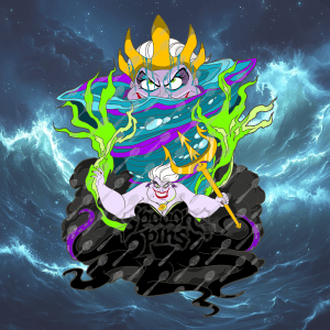 evil sea witch fantasy pin
